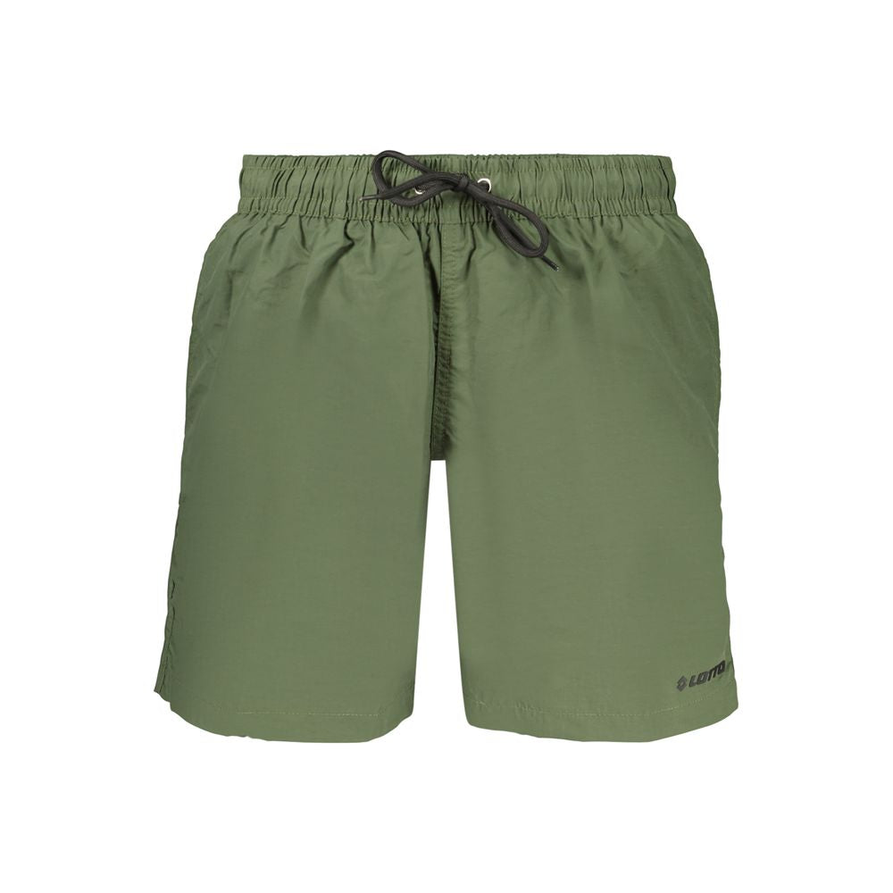 Lotto Verde Poliammide Men's Swimwear - Stylish Swim Shorts
