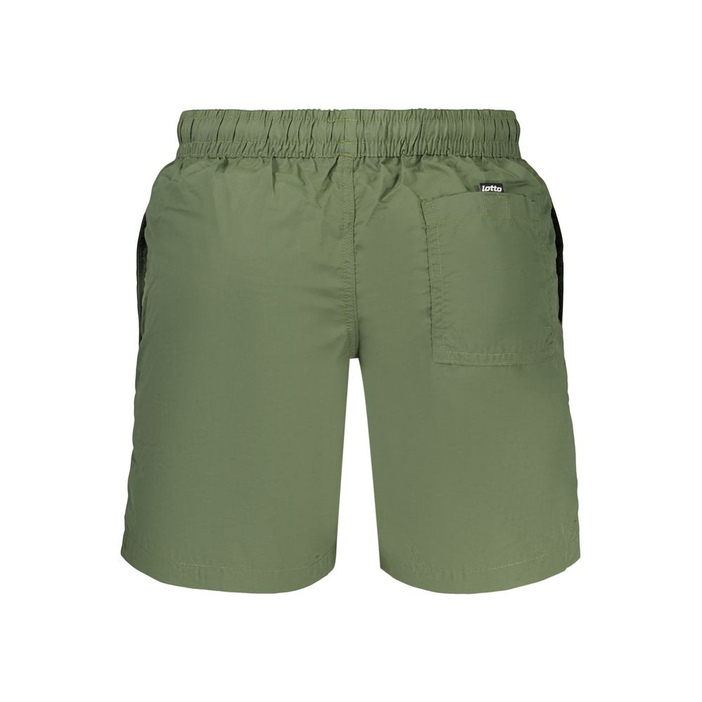Lotto Verde Poliammide Men's Swimwear - Stylish Swim Shorts