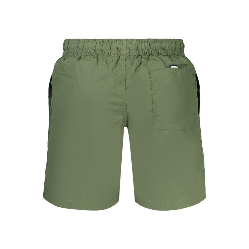 Lotto Verde Poliammide Men's Swimwear - Stylish Swim Shorts
