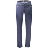 Norway 1963 Blue Cotton Jeans Denim - Regular Fit