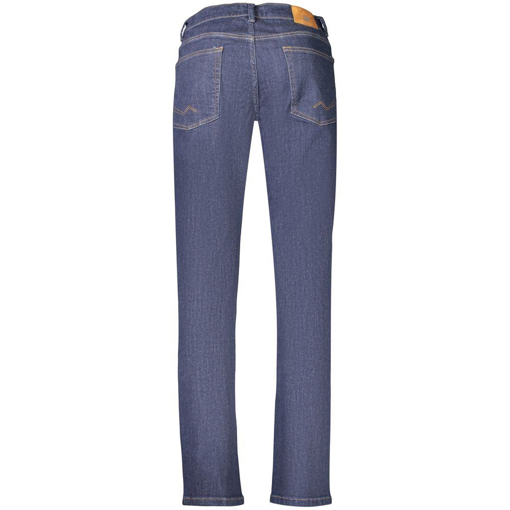 Norway 1963 Blue Cotton Jeans Denim - Regular Fit