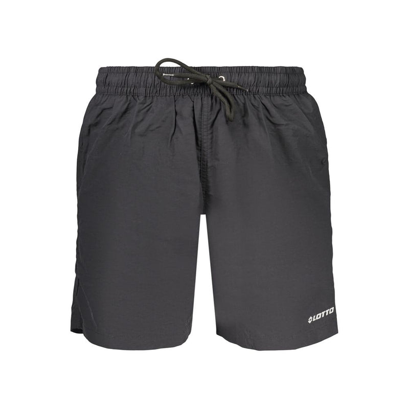 Lotto Black Polyamide Men's Swimwear - Stylish and Functional
