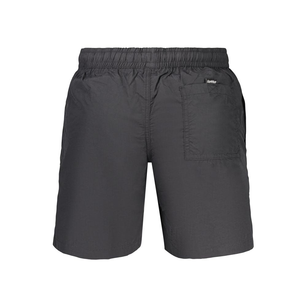 Lotto Black Polyamide Men's Swimwear - Stylish and Functional
