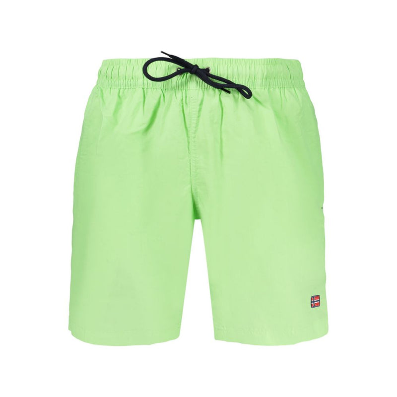 Norway 1963 Verde Polyamide Men's Swim Shorts