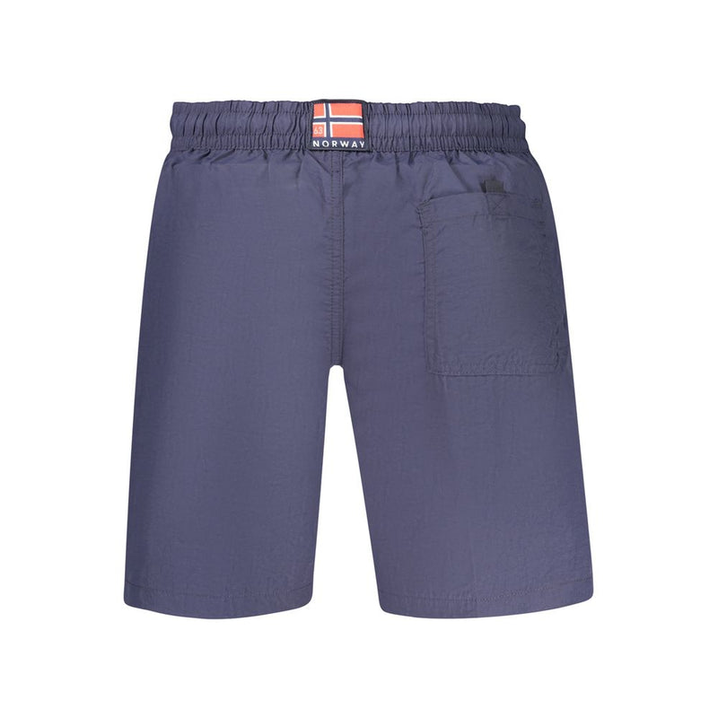 Norway 1963 Blu Poliammide Men's Boxer - Swimwear