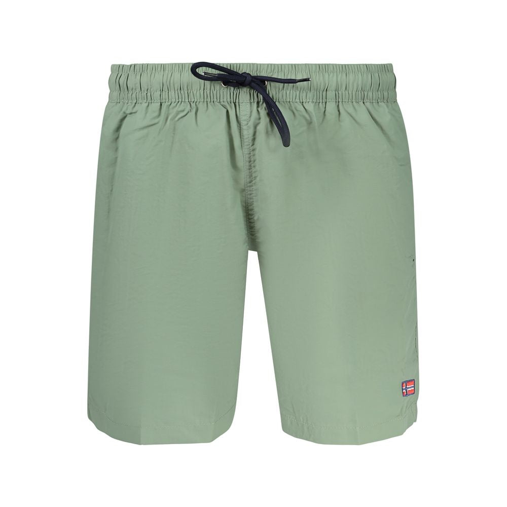 Norway 1963 Green Polyamide Men's Swim Boxers