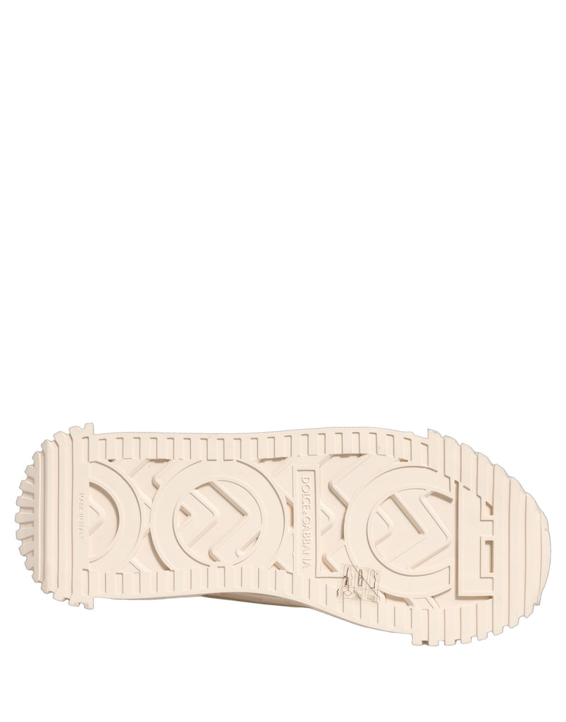 Dolce & Gabbana White Lace NS1 Low Top Sneakers for Women