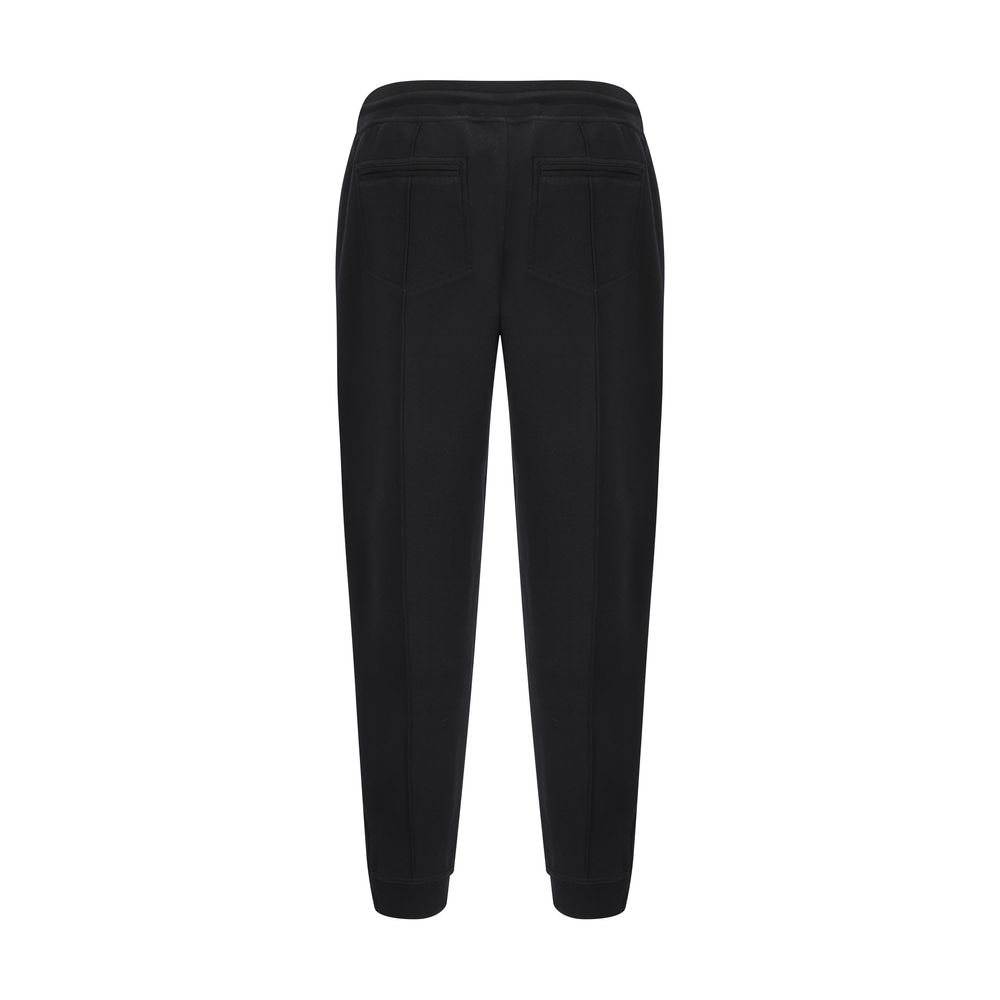 Brunello Cucinelli Black Cotton Joggers - Refined Comfort