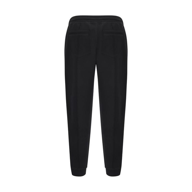 Brunello Cucinelli Black Cotton Joggers - Refined Comfort