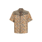 Valentino Multicolor Silk Pattern Shirt - Short Sleeve for Men