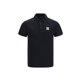 Polo Shirt en Coton Noir Balmain - Élégance et Confort