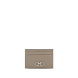 Ferragamo Beige Calf Leather Bos Taurus Wallet