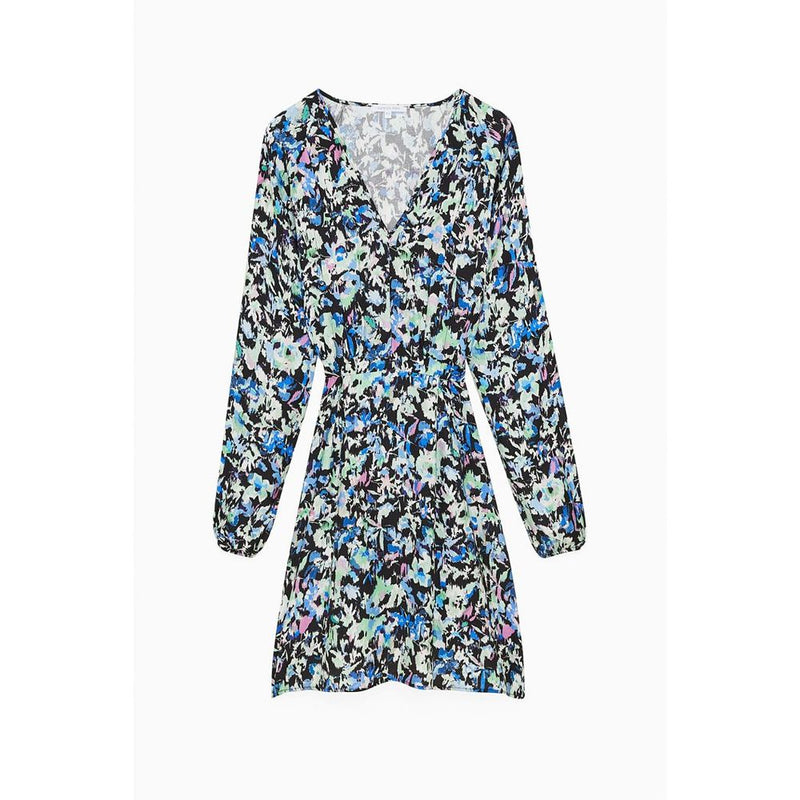 Patrizia Pepe Multicolor Viscose Casual Dress - Elegant Floral Design