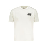 Vans White Cotton Men's T-Shirt