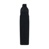 Khaite Roxanne Black Polyester Cocktail Dress