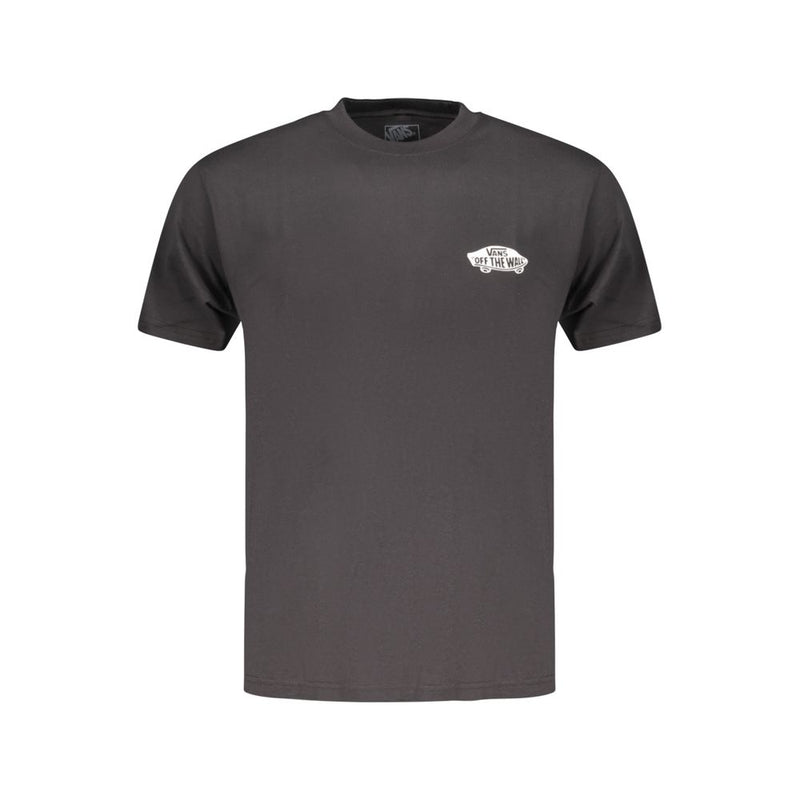 Vans Black Cotton Men's T-Shirt - Classic Comfort & Style