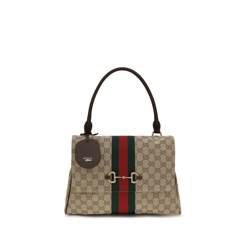 Gucci Paparazzo Beige Handbag - Iconic GG Fabric