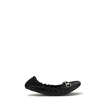 Mocassins ballerines Gucci en cuir de veau noir Bos Taurus