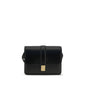 Khaite Black Calf Leather Bos Taurus Shoulder Bag
