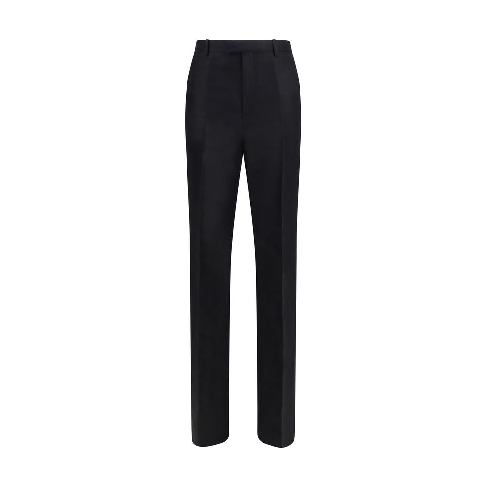 Gucci Black Silk Dress Pants - Elegant Women's Trousers