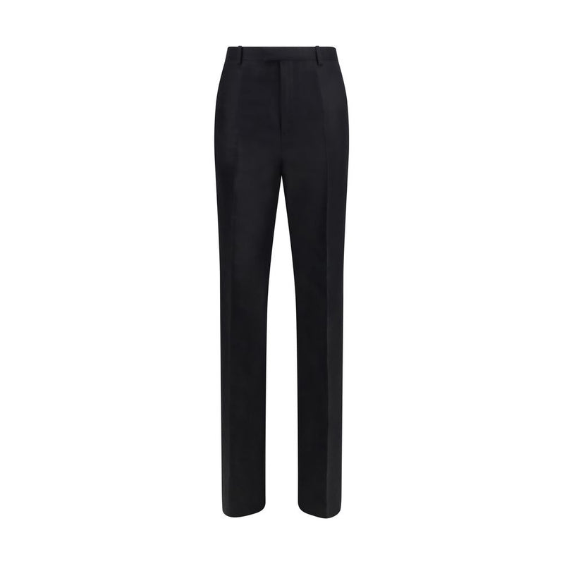 Gucci Black Silk Dress Pants - Elegant Women's Trousers