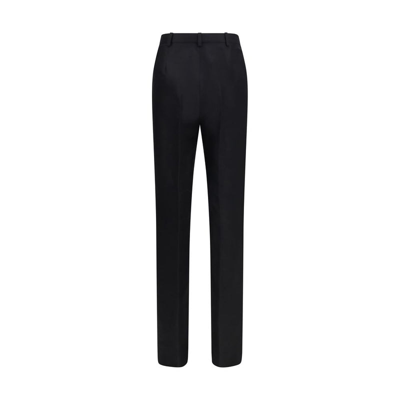 Gucci Black Silk Dress Pants - Elegant Women's Trousers