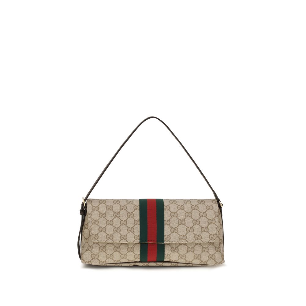 Gucci Madison Medium Beige Cotton Handbag