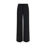 Gucci Black Wool Oves Aries Casual Pants