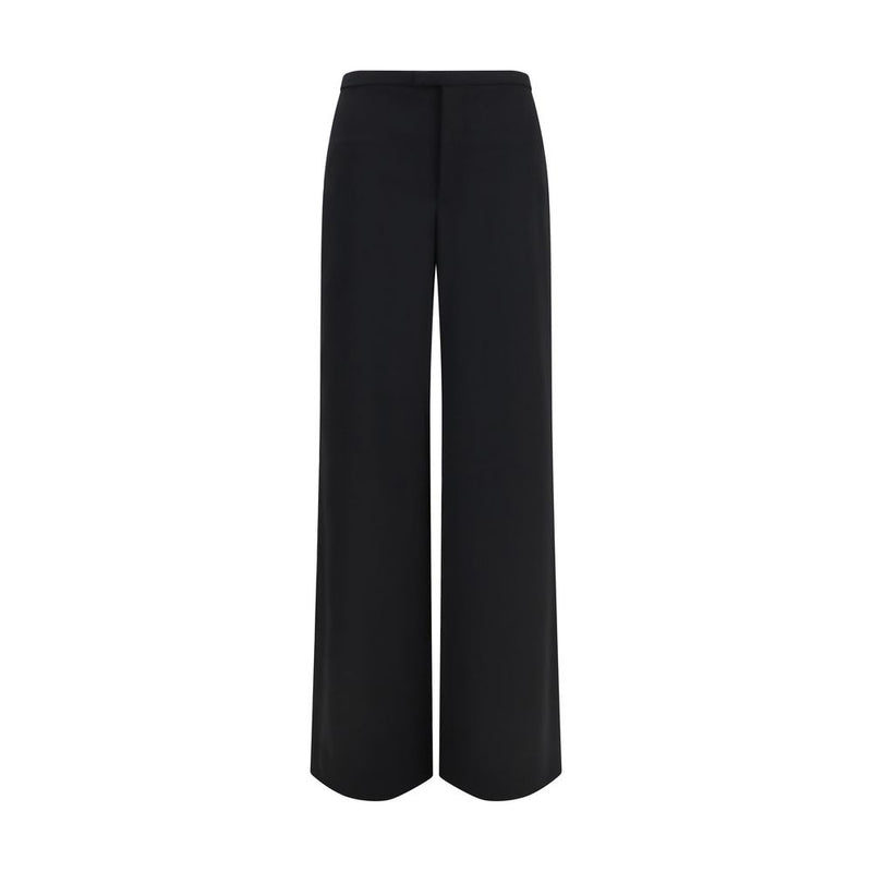 Gucci Black Wool Oves Aries Casual Pants