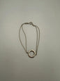 Tiffany & Co. TIFFANY & CO. Silver Bracelet with Double Chain