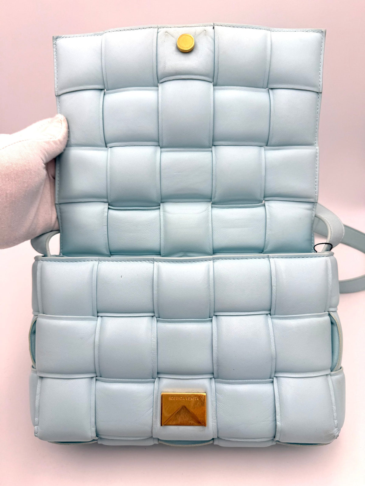 Bottega Veneta Padded Cassette Handbag - Multicolor Leather