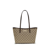 Gucci Tribeca Tote Bag in Beige Polyester