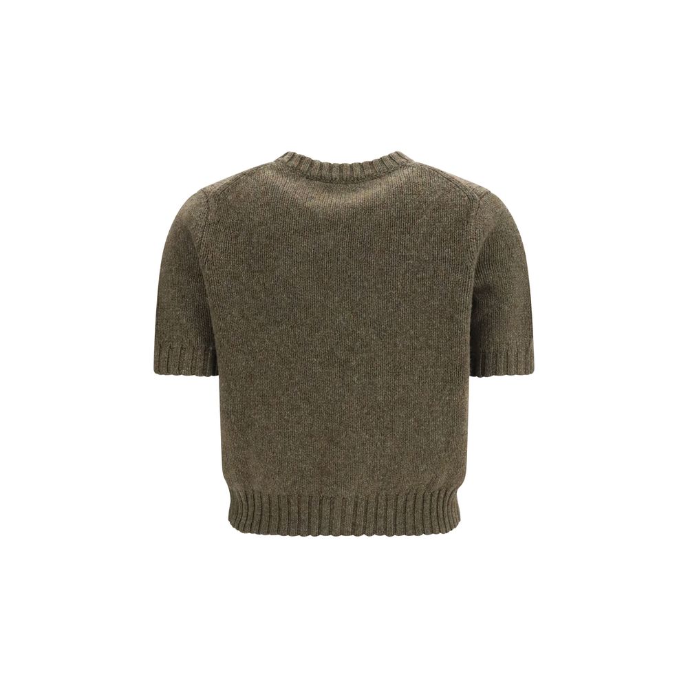 Khaite Bicolor Cashmere Cardigan - Nora Model