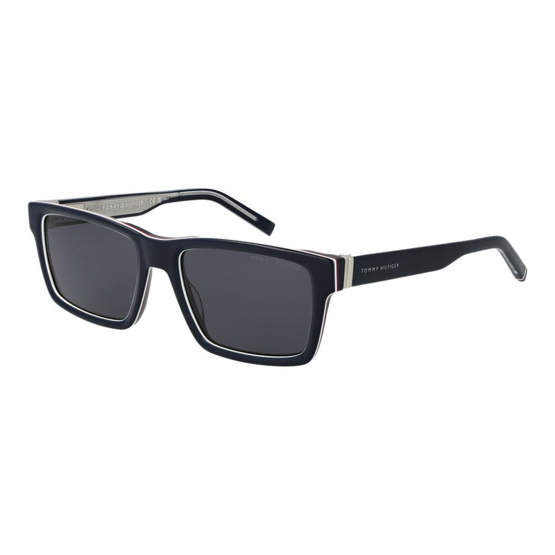 Tommy Hilfiger Blue Acetate Sunglasses for Men