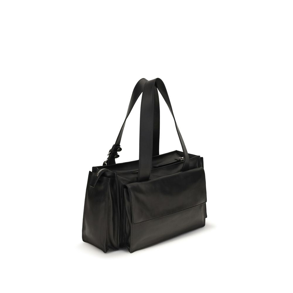 Sac bandoulière Miu Miu Bos Taurus en cuir de veau marron