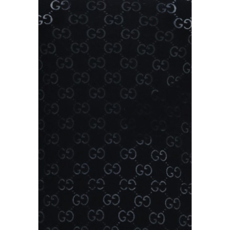 Gucci GG Dévoré Black Cotton T-Shirt for Women