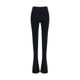 Gucci Black Viscose Flared Pants