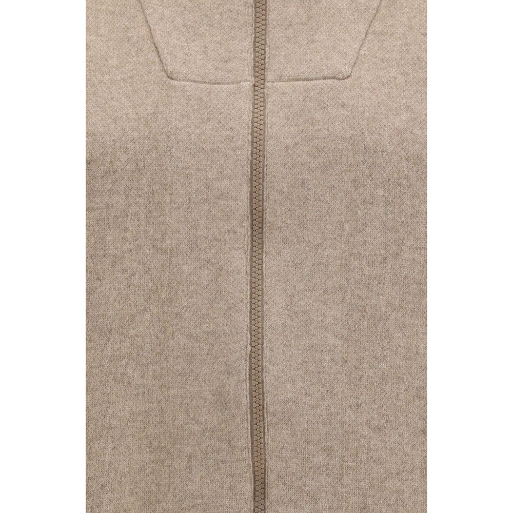 Brunello Cucinelli Beige Cashmere Cardigan for Women