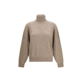 Brunello Cucinelli Brown Cashmere Turtleneck