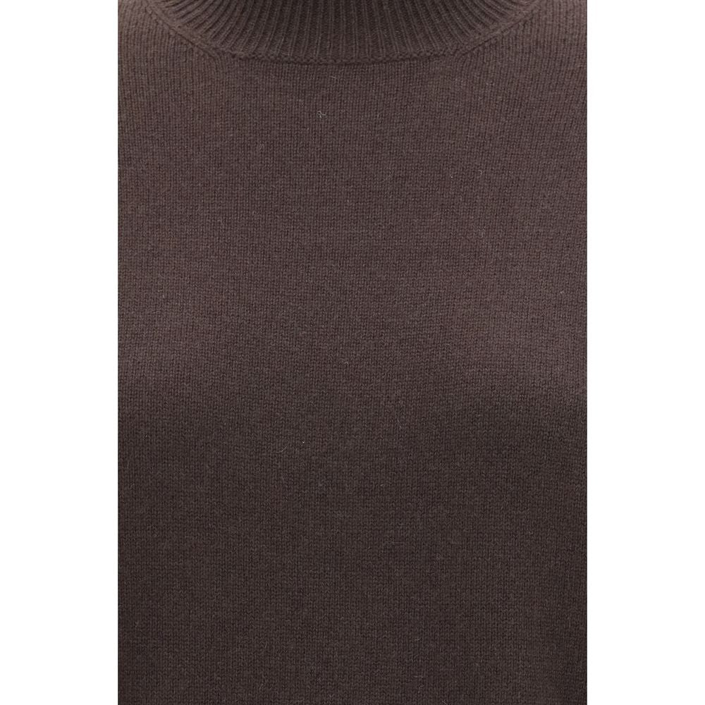 Brunello Cucinelli Brown Cashmere Turtleneck Sweater