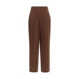 Brunello Cucinelli Brown Cashmere Casual Pants