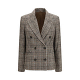 Brunello Cucinelli Multicolor Alpaca Vicugna Pacos Jacket