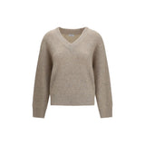 Brunello Cucinelli Beige Cashmere Sweatshirt