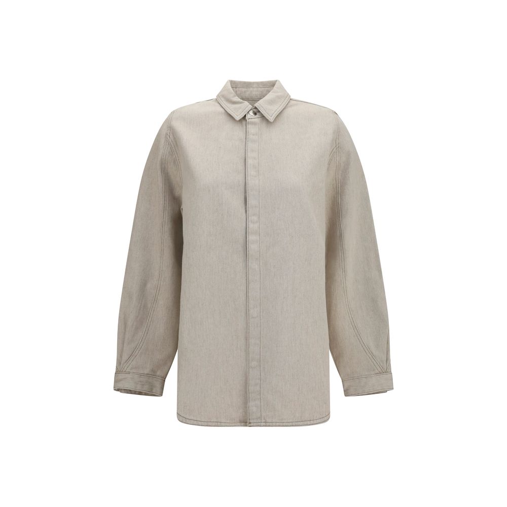 Jacquemus Amelo-de-Nîmes Beige Denim Shirt