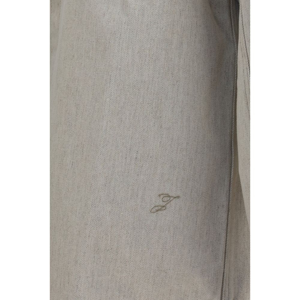 Jacquemus Amelo-de-Nîmes Beige Denim Shirt