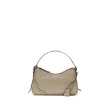 Prada Gray Calf Leather Bos Taurus Shoulder Bag