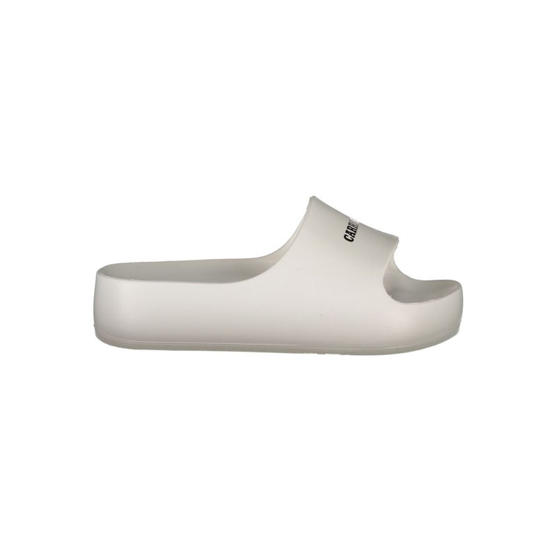 Carrera Bianco Poliuretano Women Slipper - Chic Platform Sandals