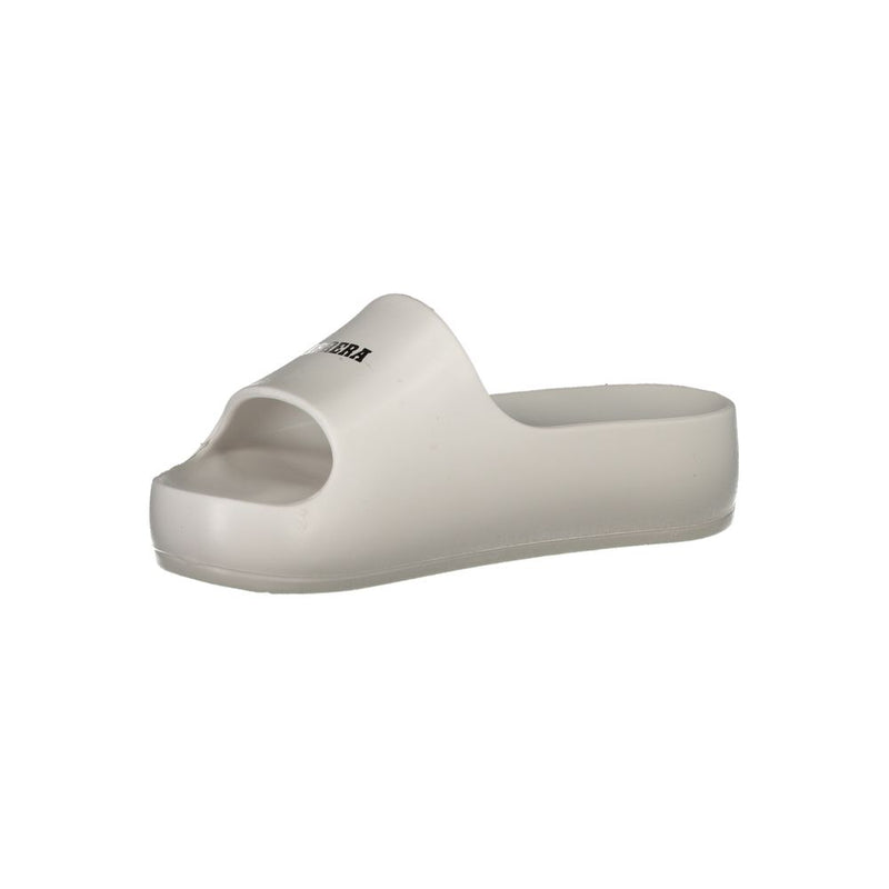 Carrera Bianco Poliuretano Women Slipper - Chic Platform Sandals