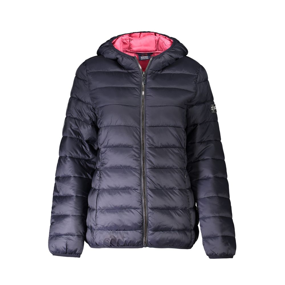 Norway 1963 Black Polyamide Women's Jacket with Hood