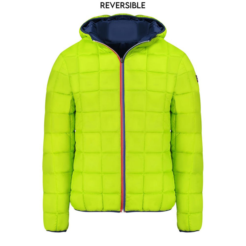 Norway 1963 Blue Polyamide Men Jacket - Reversible & Stylish